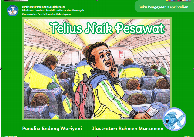 Telius Naik Pesawat
